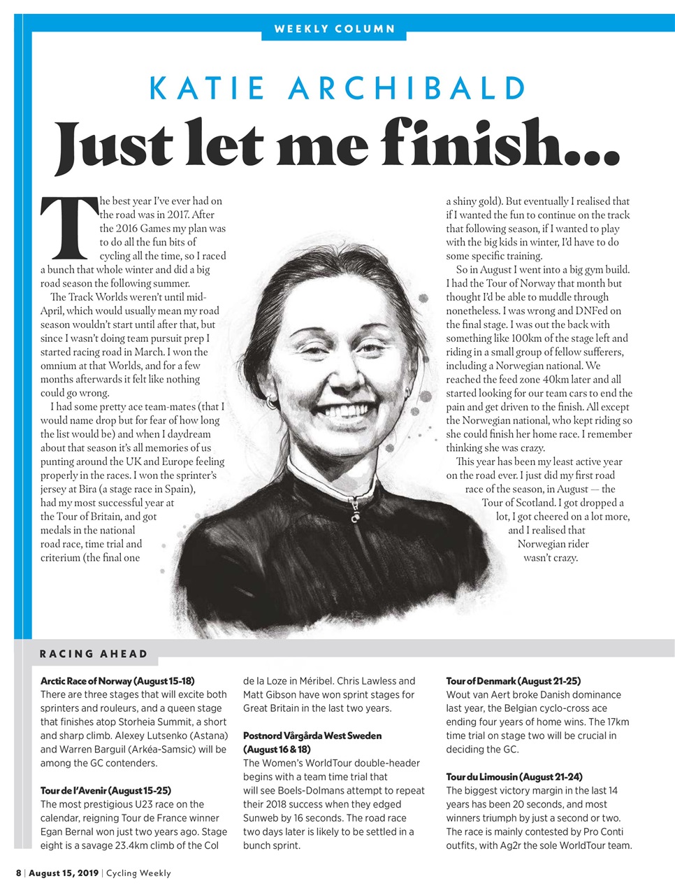 Cycling Weekly Preview Pages