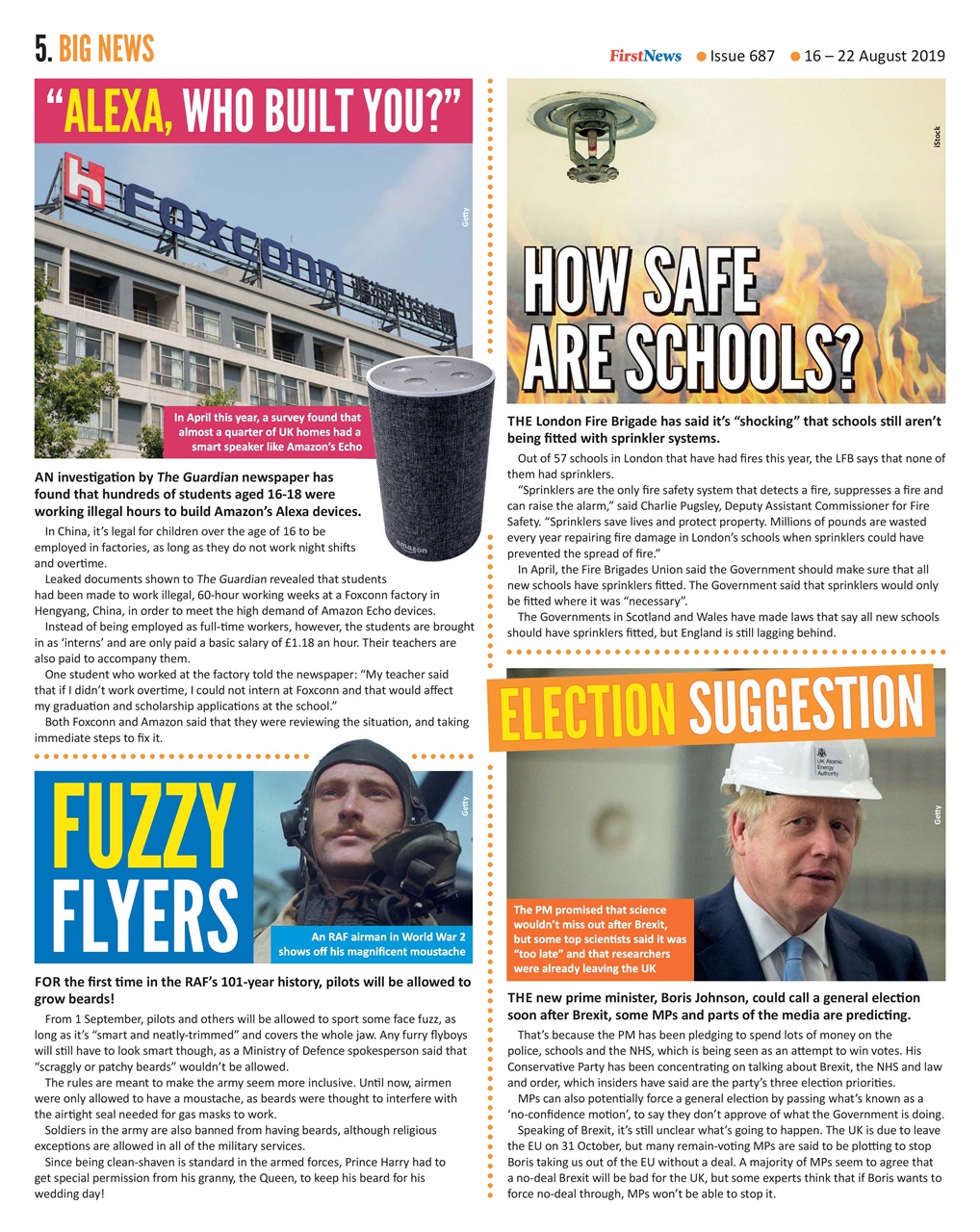 First News Preview Pages