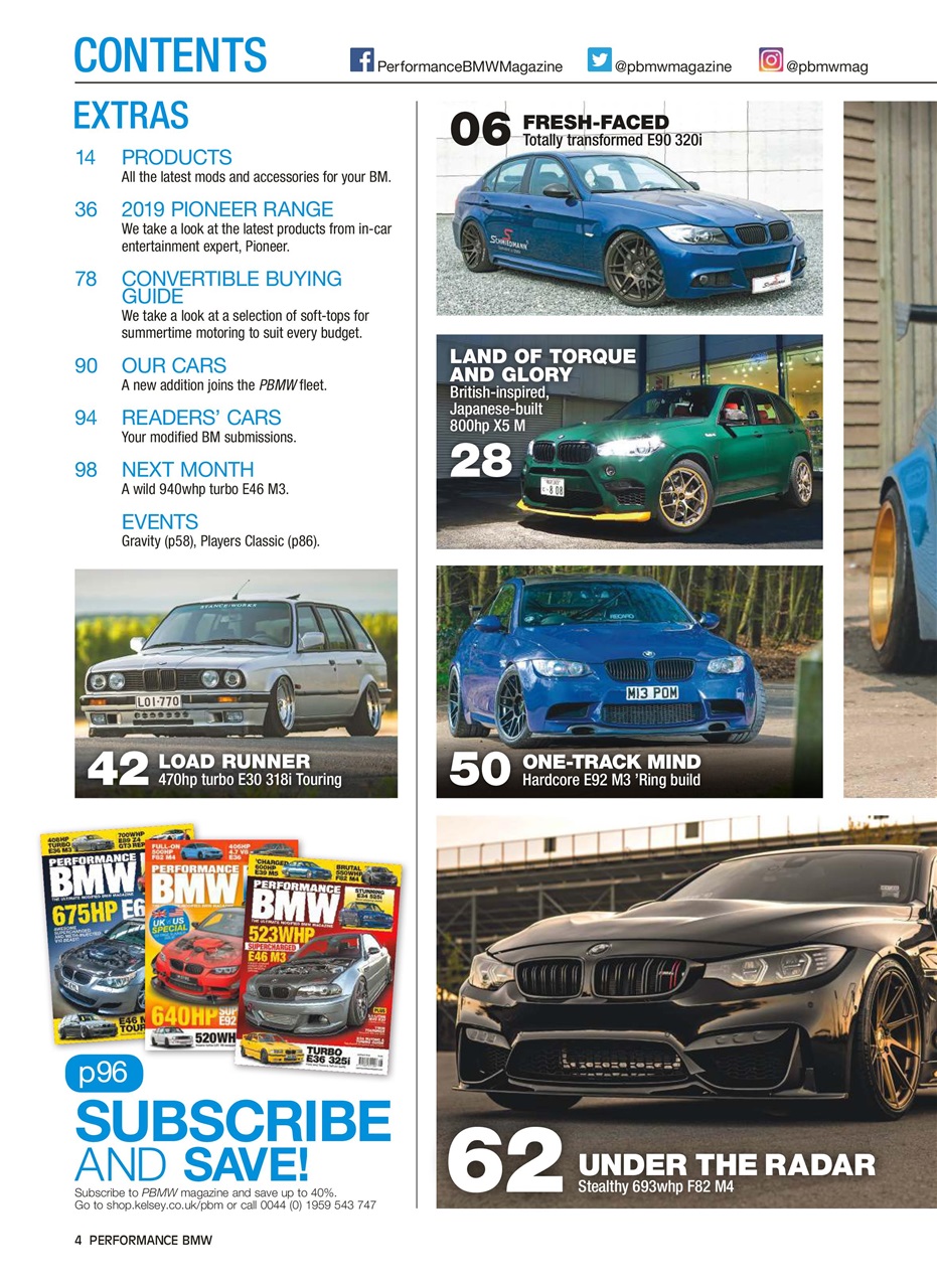 Performance BMW Preview Pages