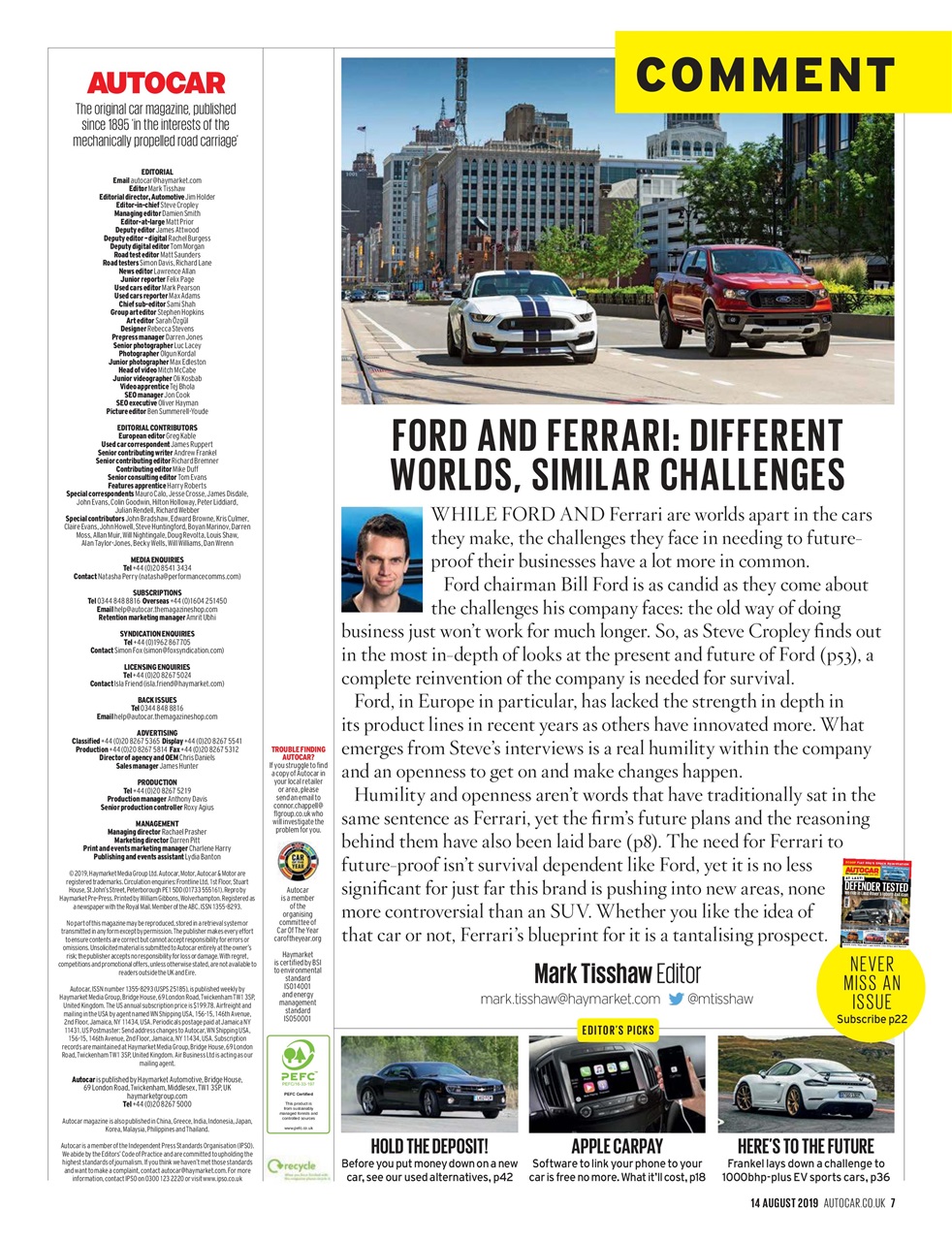 Autocar Preview Pages