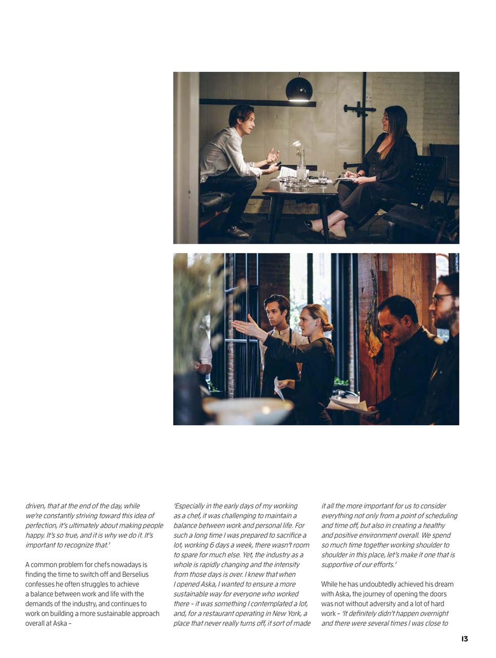 Chef & Restaurant USA Magazine Preview Pages