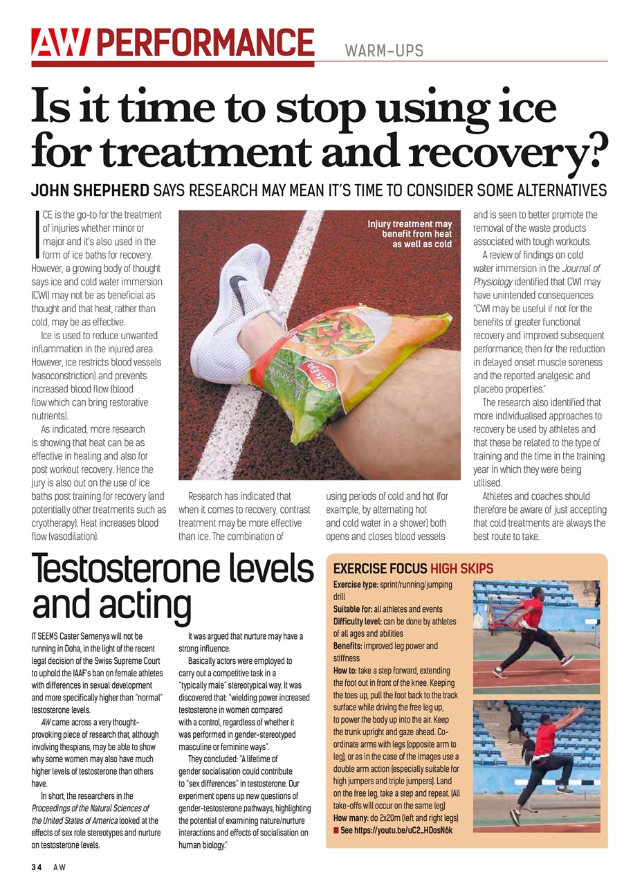 AW – Athletics Weekly Magazine Preview Pages