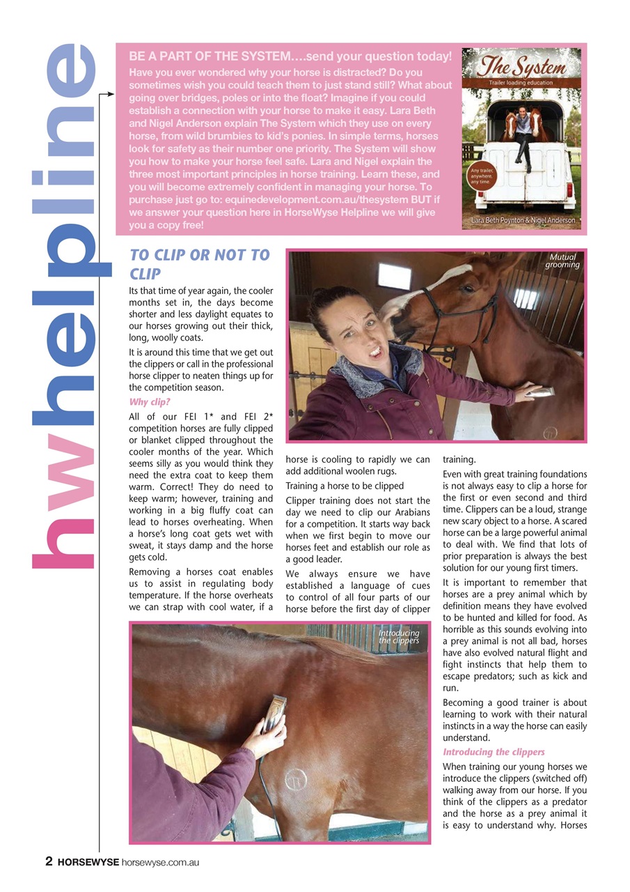 HorseWyse Magazine Preview Pages