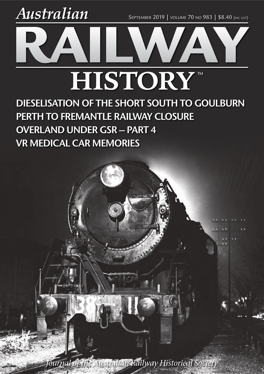 Australian Railway History Preview Pages