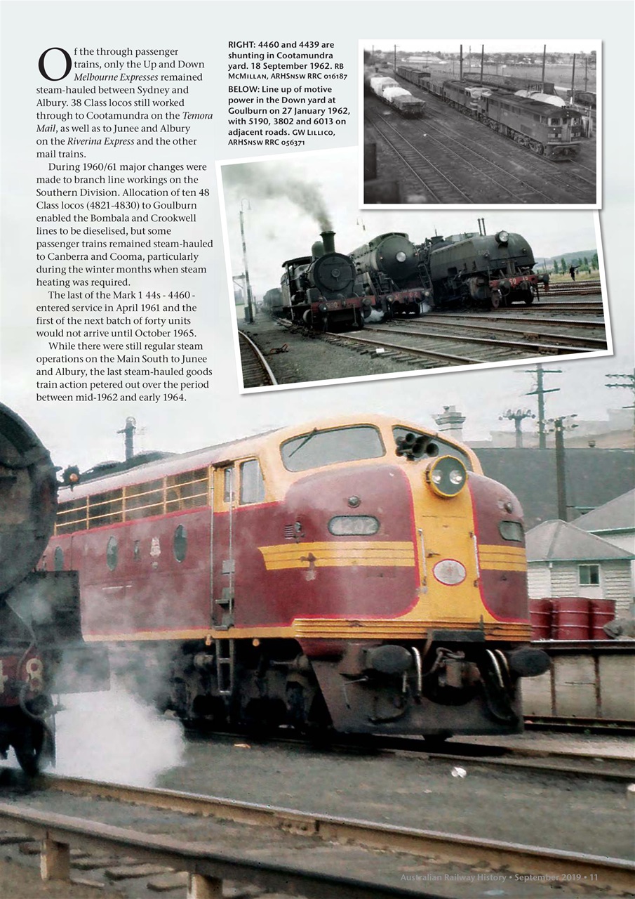 Australian Railway History Preview Pages