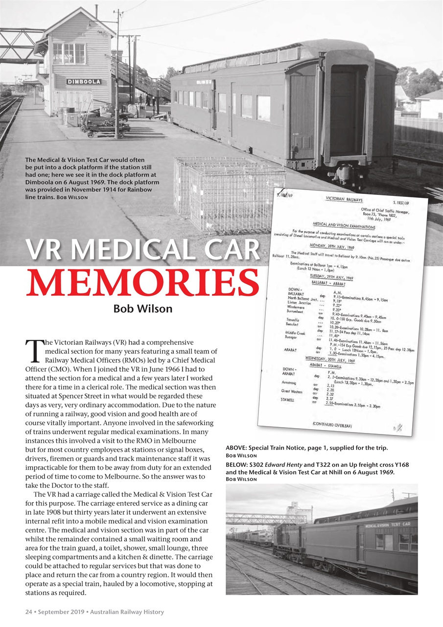 Australian Railway History Preview Pages