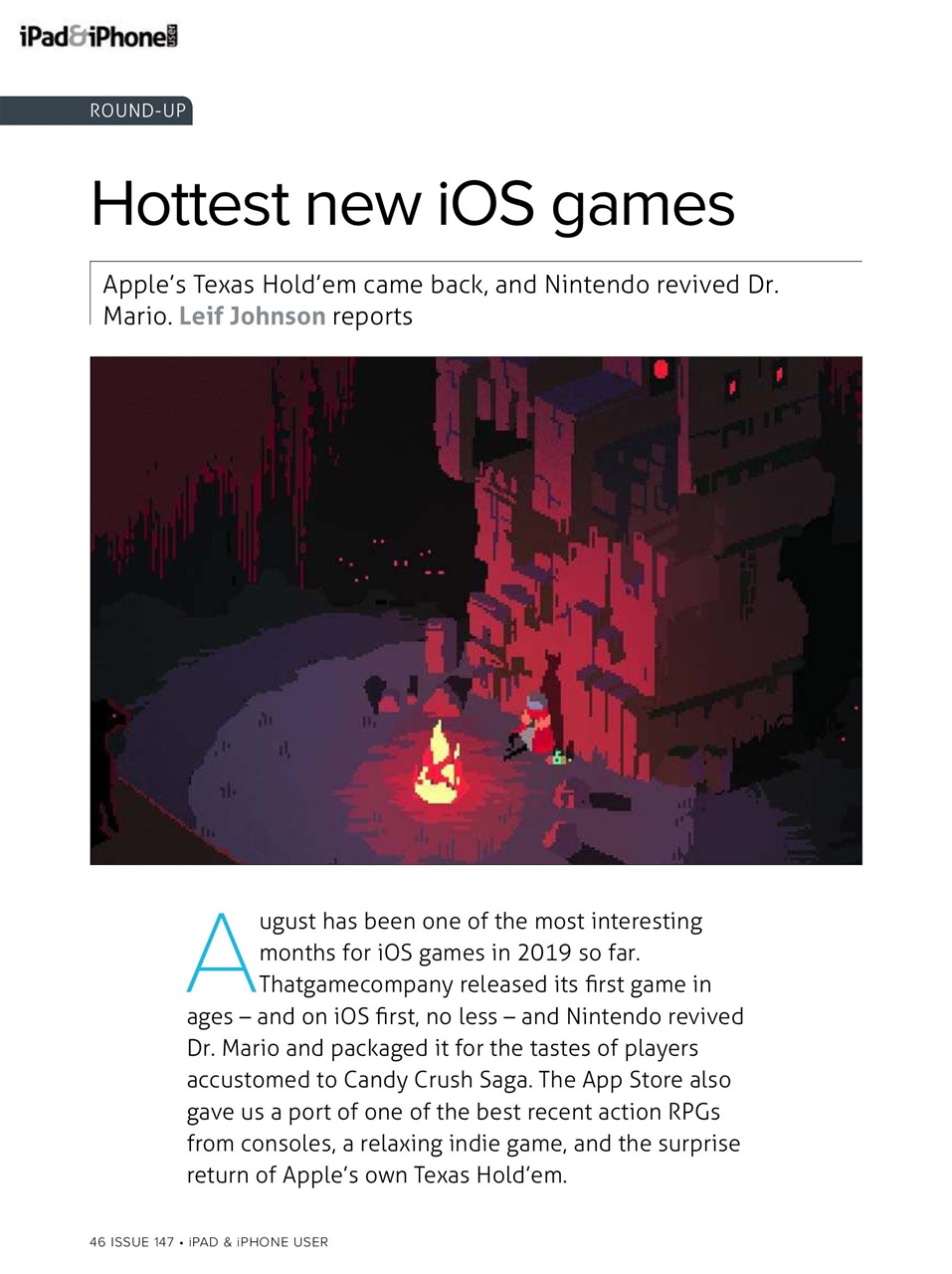 iPad and iPhone User Preview Pages