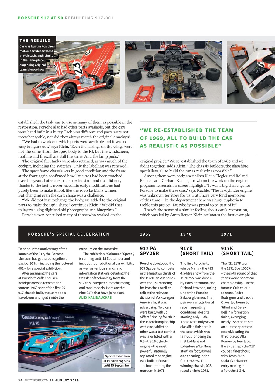 Autosport Preview Pages