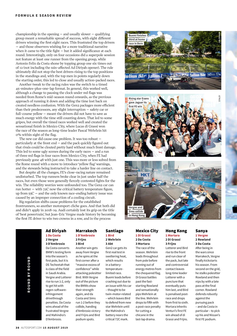 Autosport Preview Pages