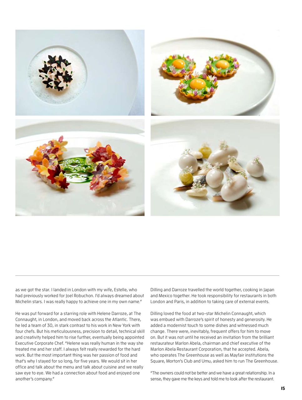 Chef & Restaurant Magazine Preview Pages