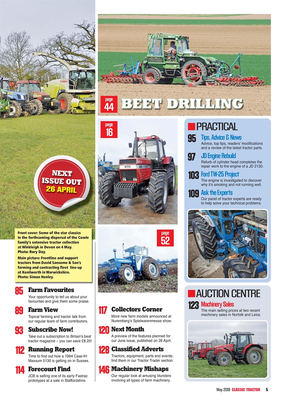 Classic Tractor Preview Pages