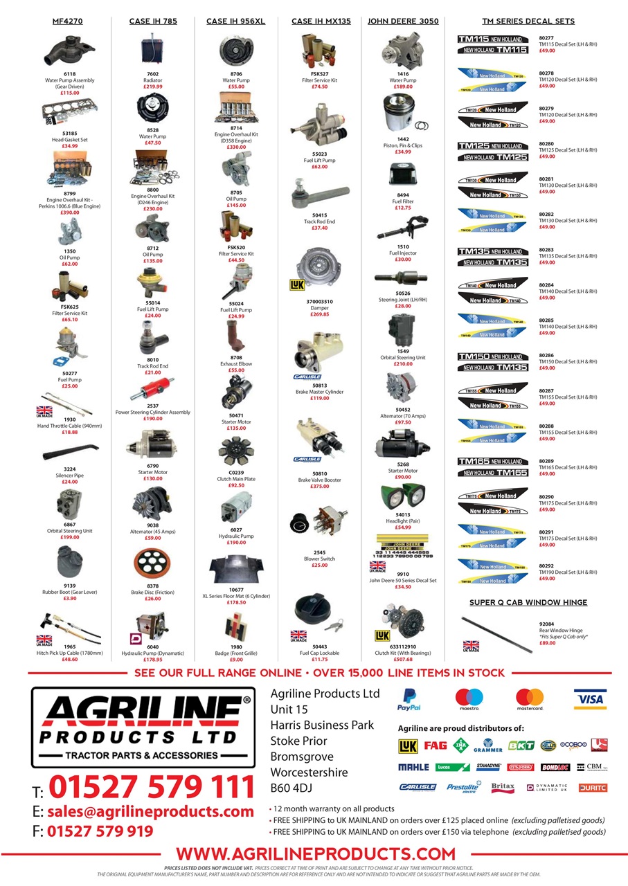 Classic Tractor Preview Pages