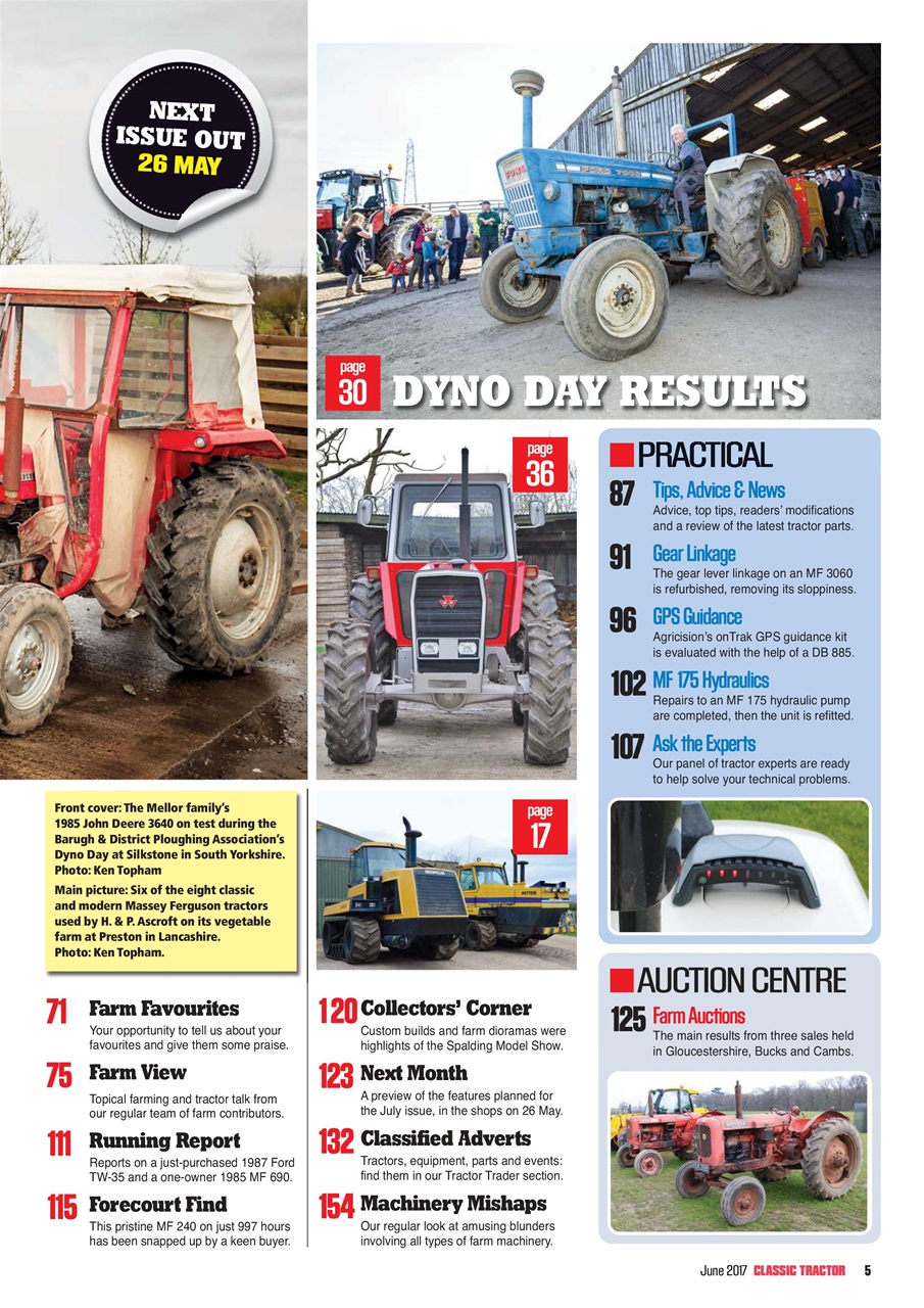Classic Tractor Preview Pages