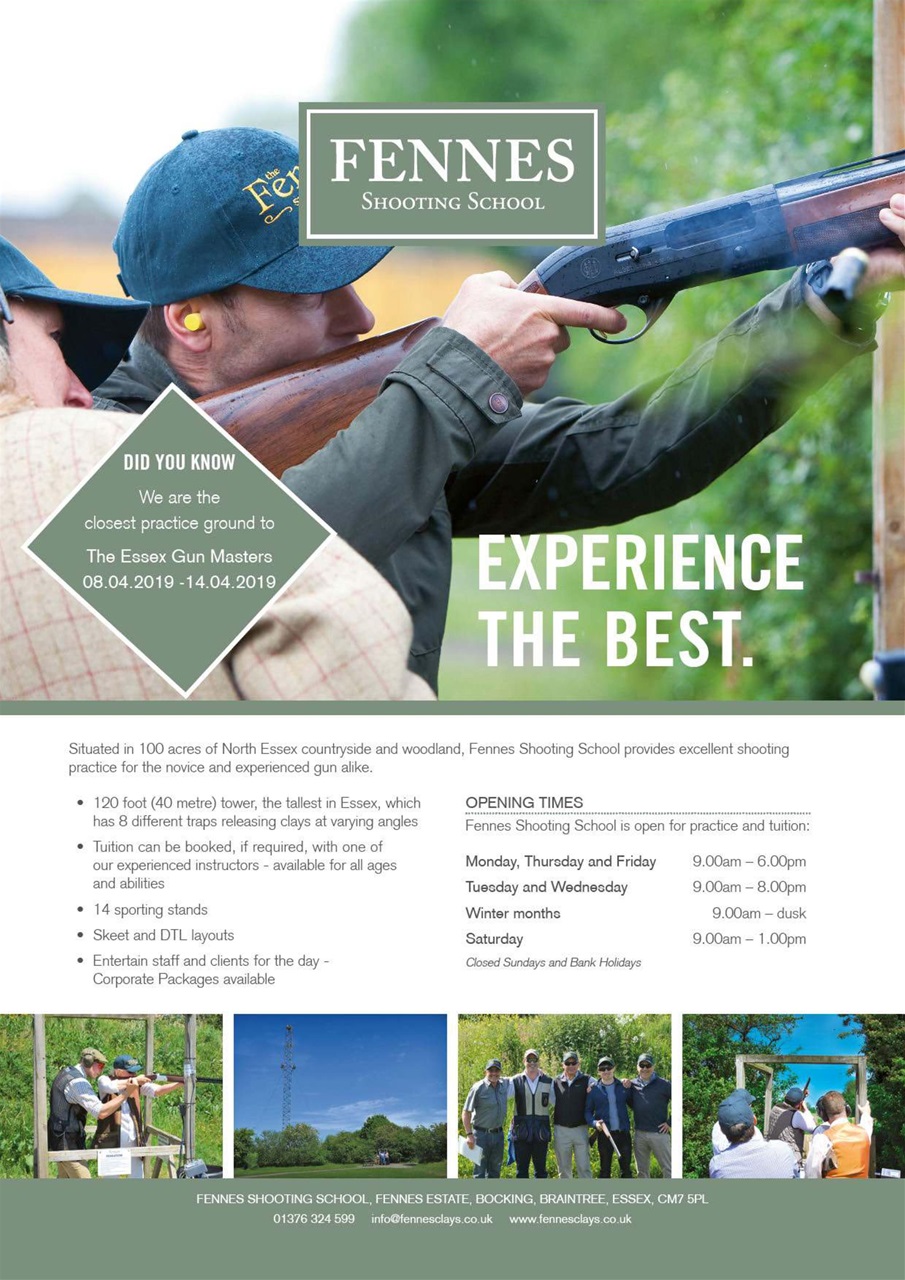 Clay Shooting Preview Pages