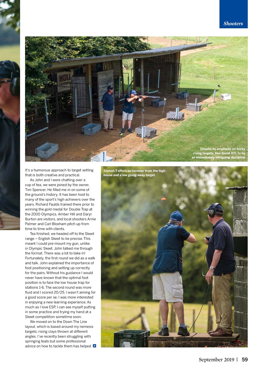 Clay Shooting Preview Pages