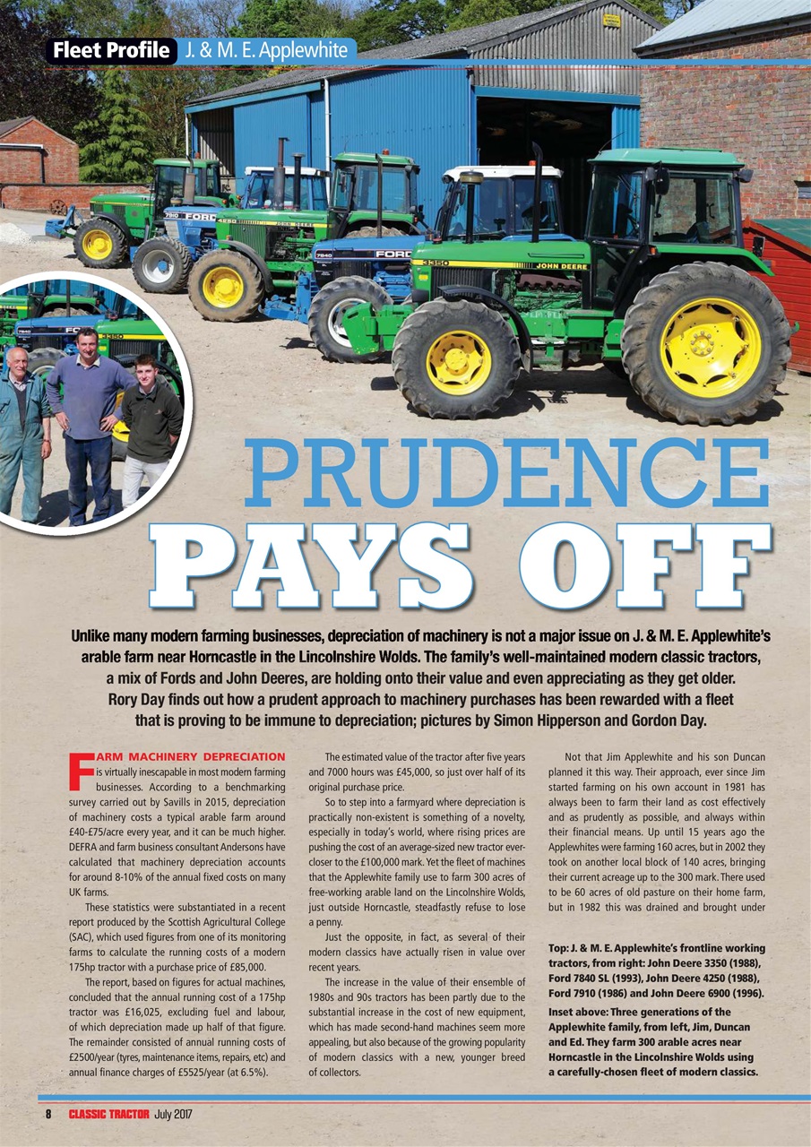 Classic Tractor Preview Pages