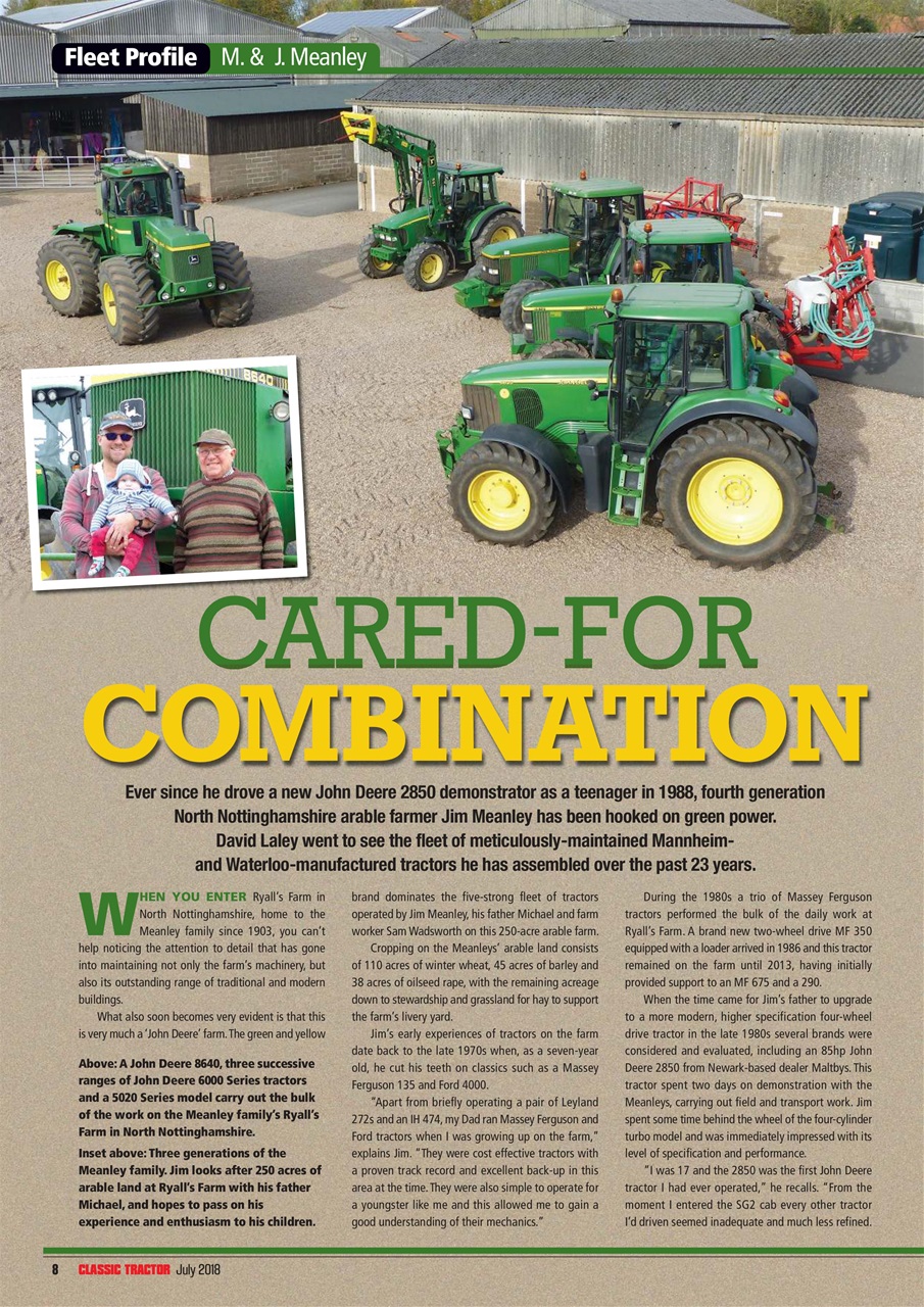 Classic Tractor Preview Pages