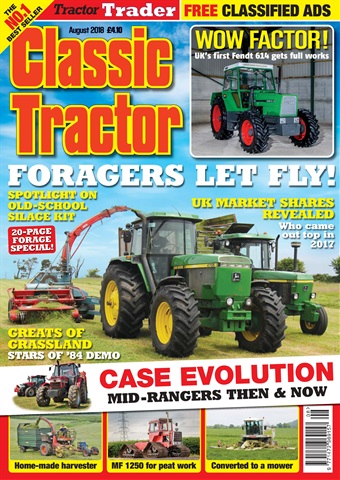 Classic Tractor issue August 2018
