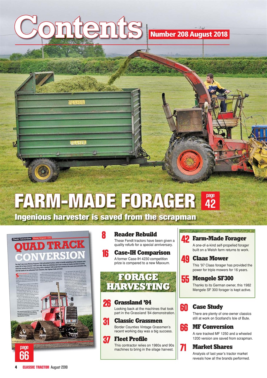 Classic Tractor Preview Pages