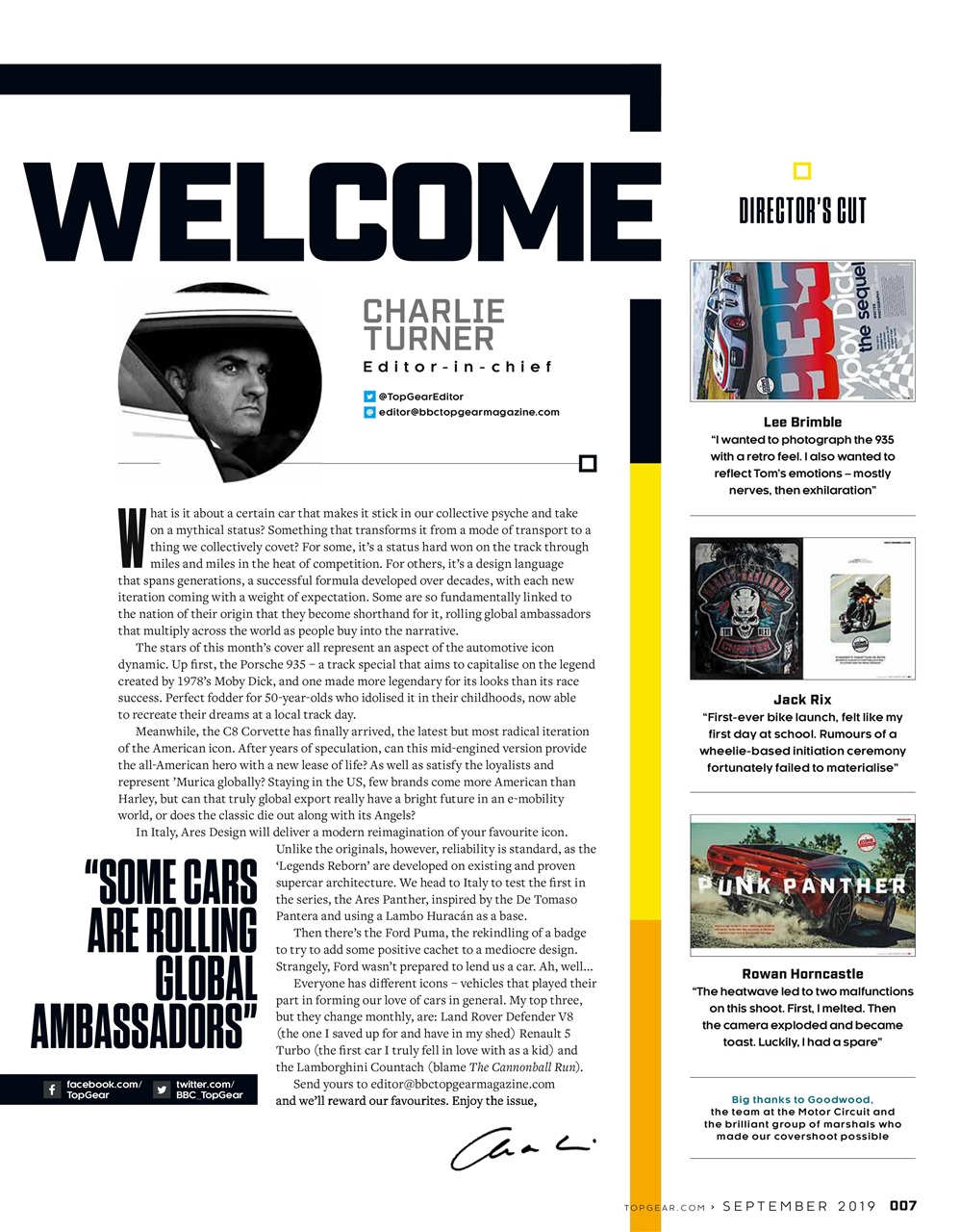BBC Top Gear Magazine Preview Pages