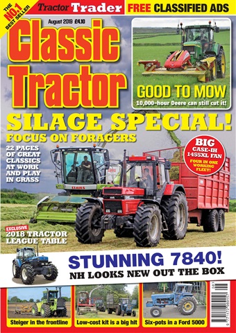 Classic Tractor issue August 2019