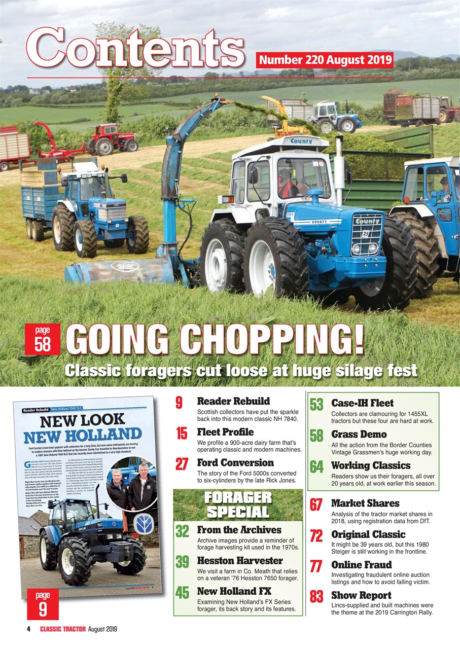 Classic Tractor Preview Pages