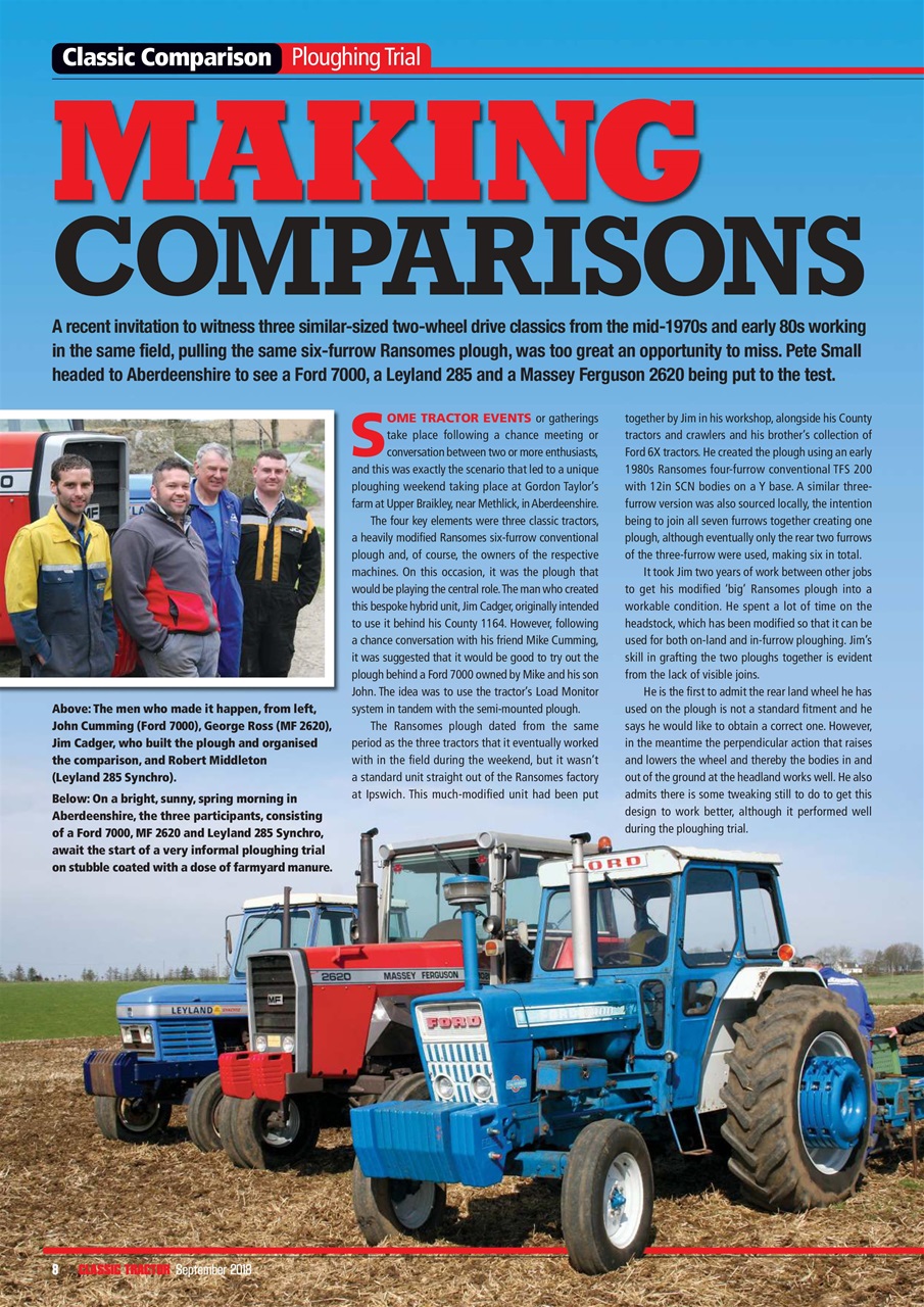 Classic Tractor Preview Pages