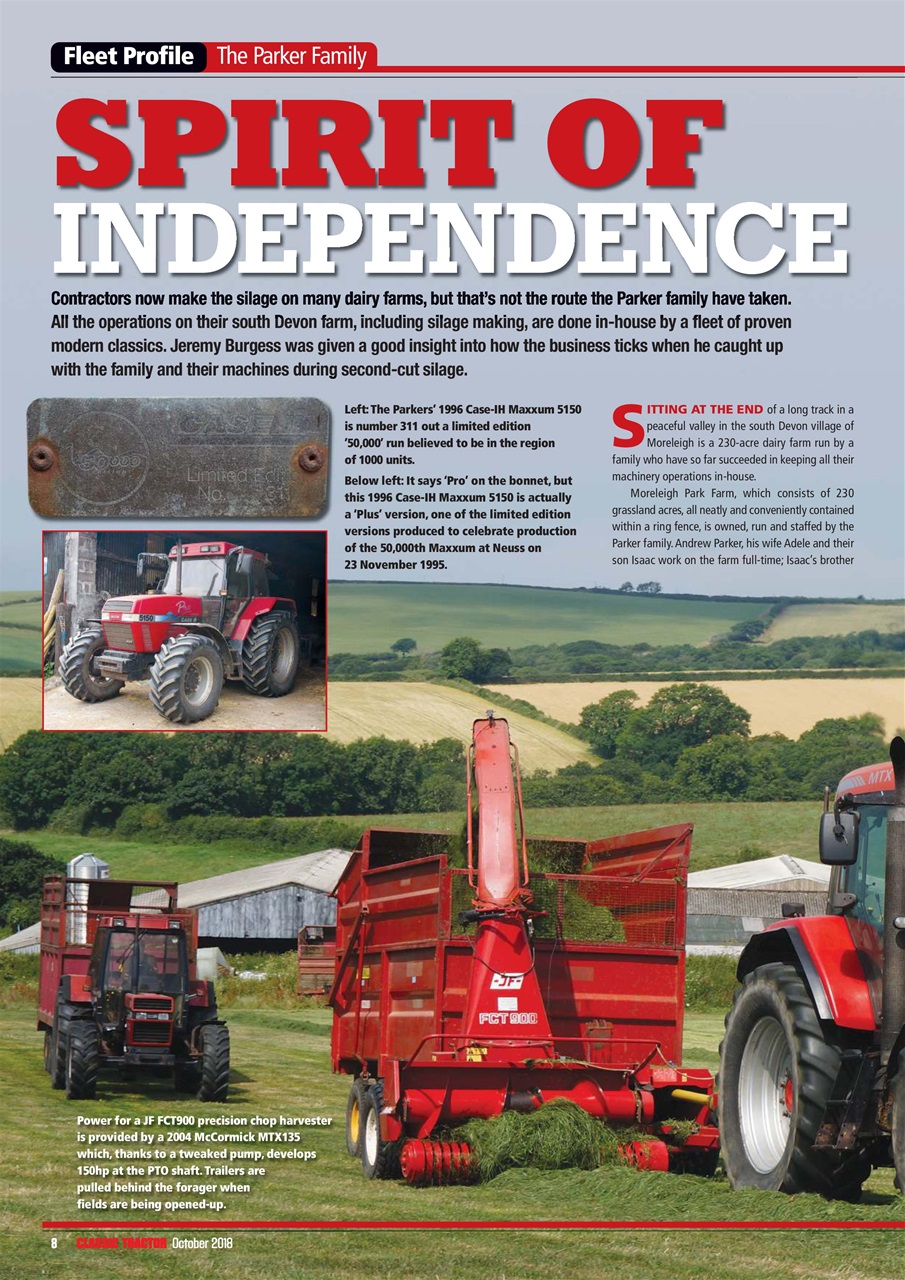 Classic Tractor Preview Pages