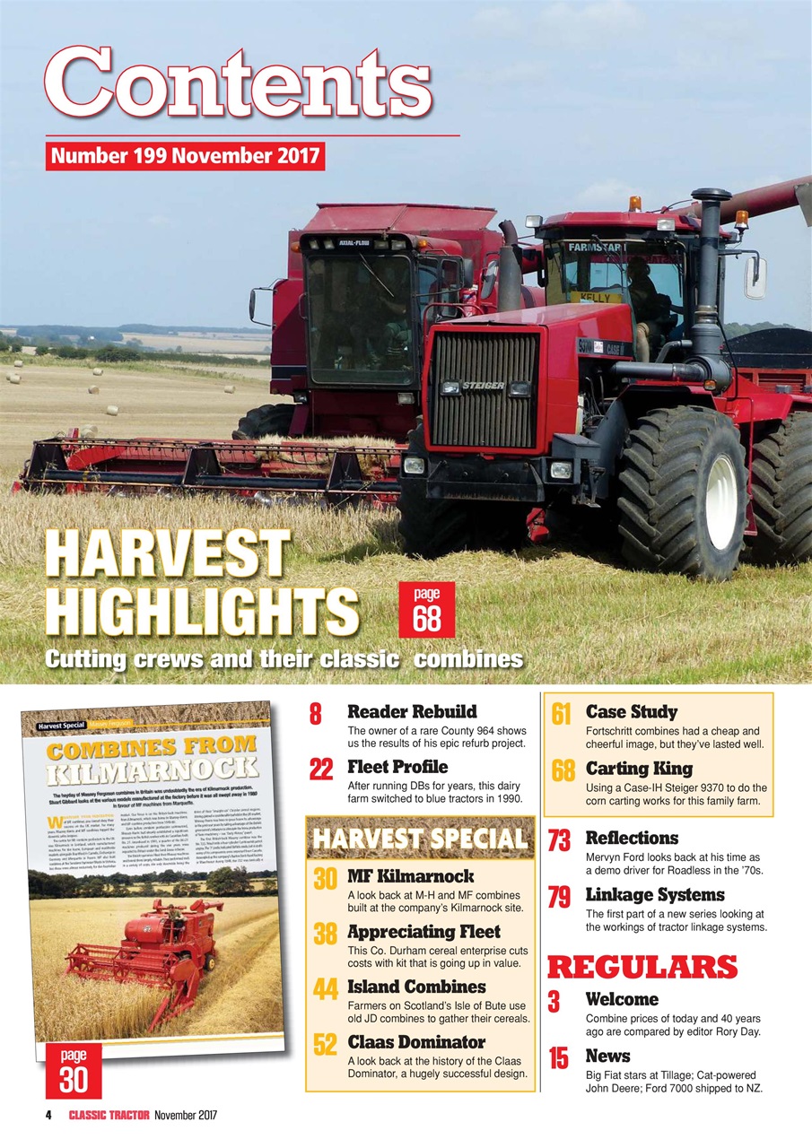 Classic Tractor Preview Pages
