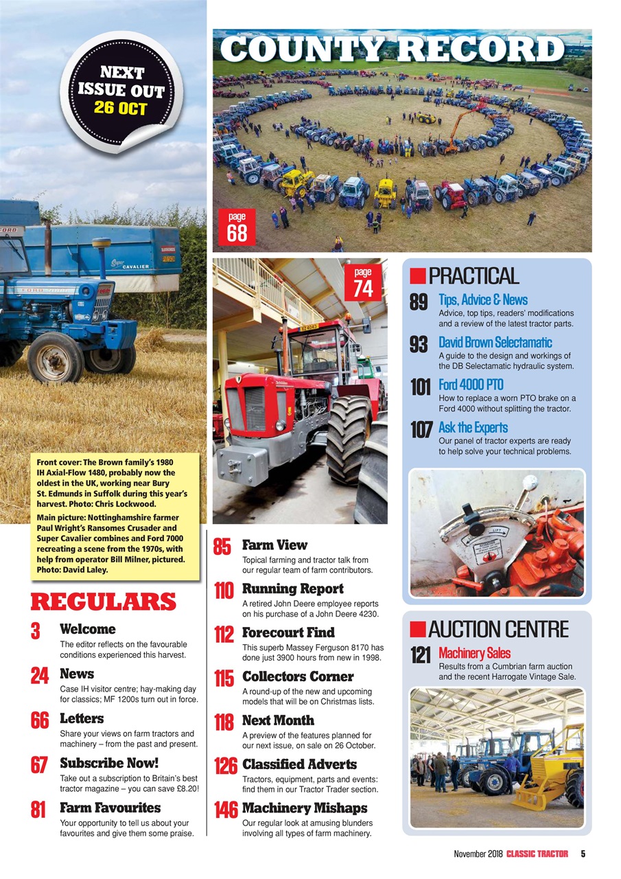 Classic Tractor Preview Pages