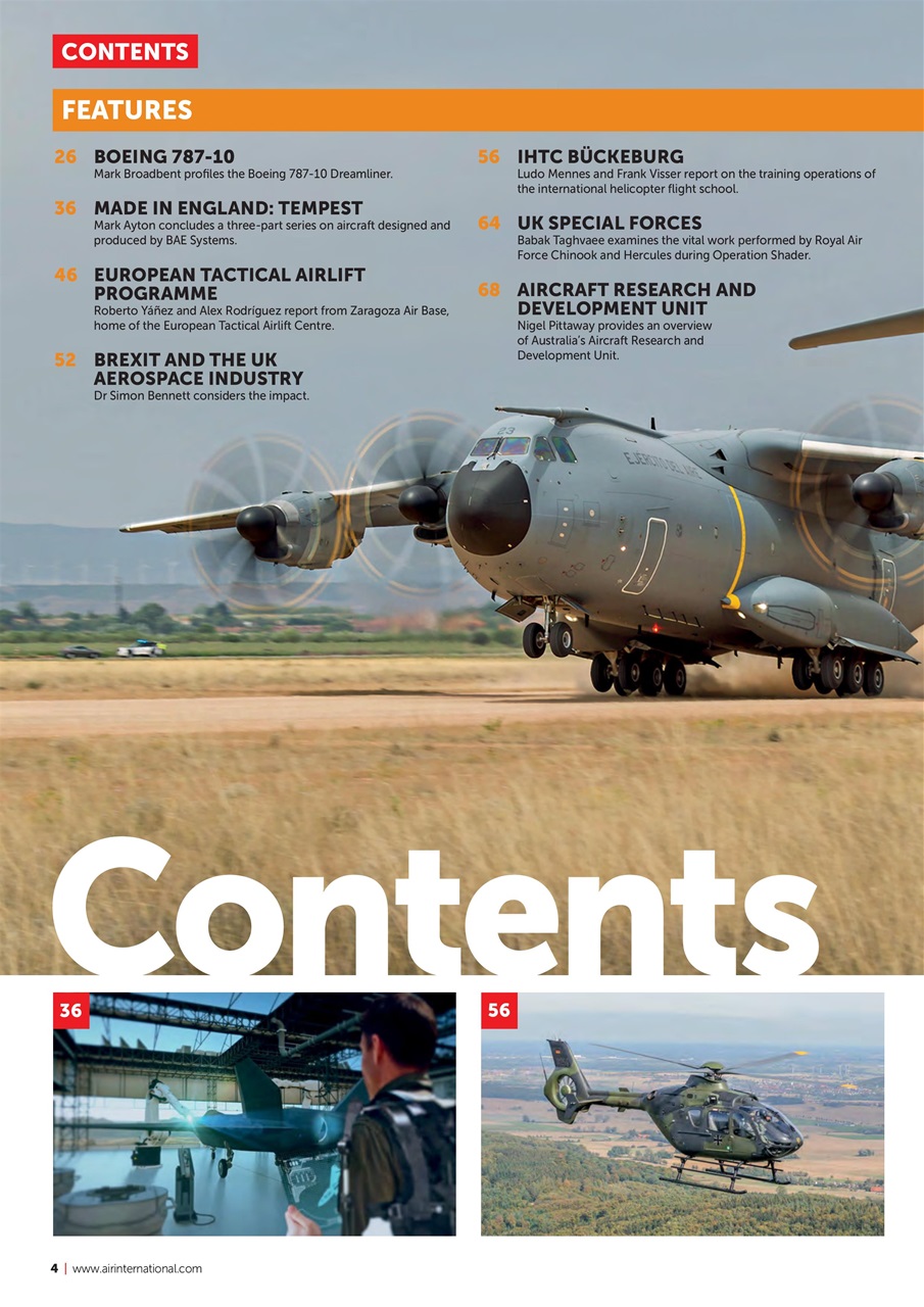 AIR International Preview Pages