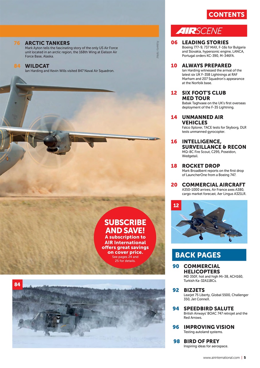 AIR International Preview Pages