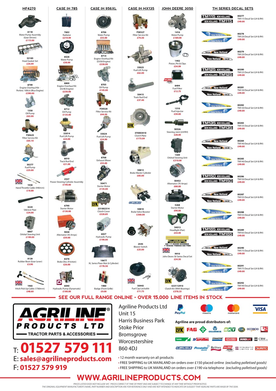 Classic Tractor Preview Pages