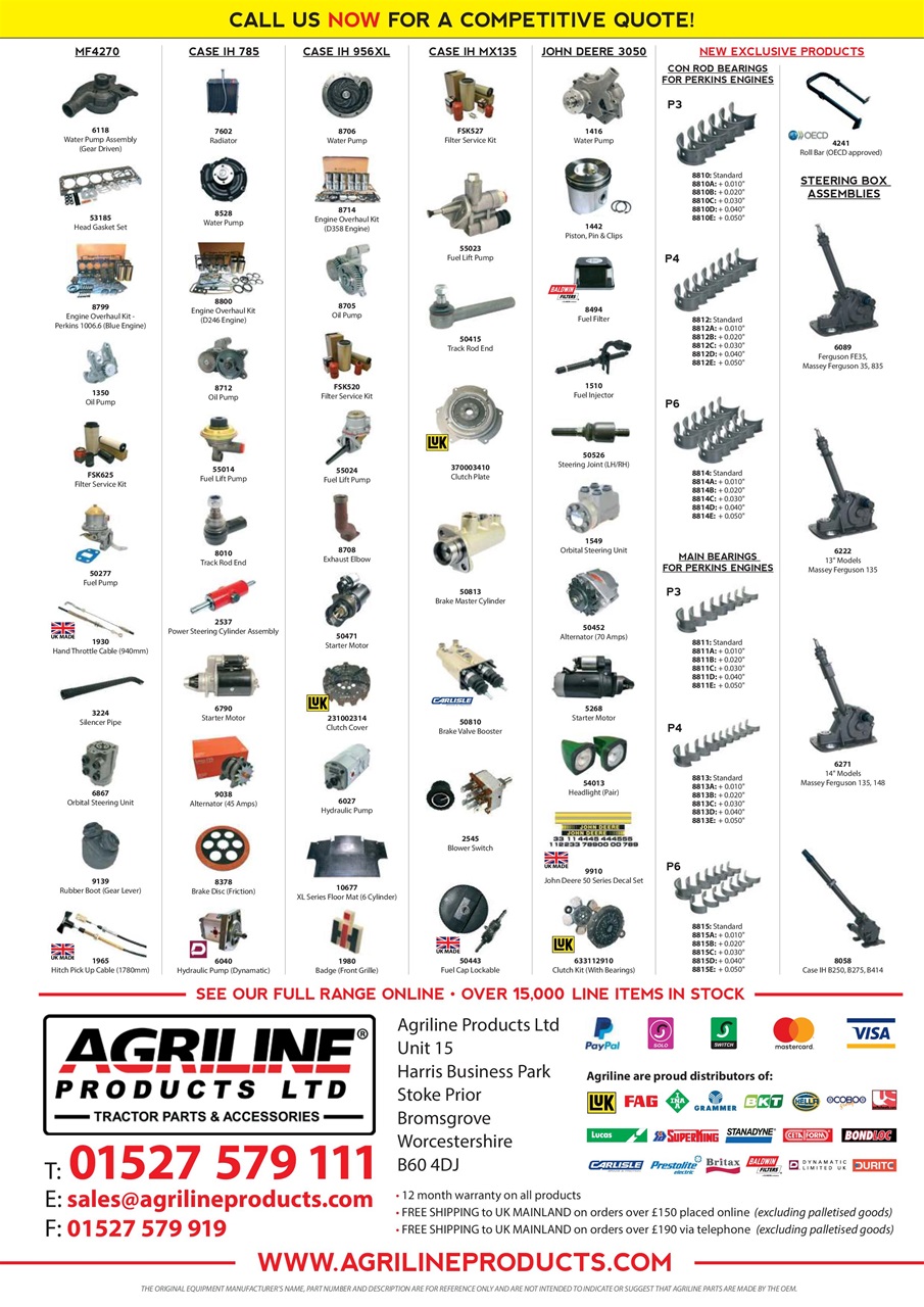 Classic Tractor Preview Pages