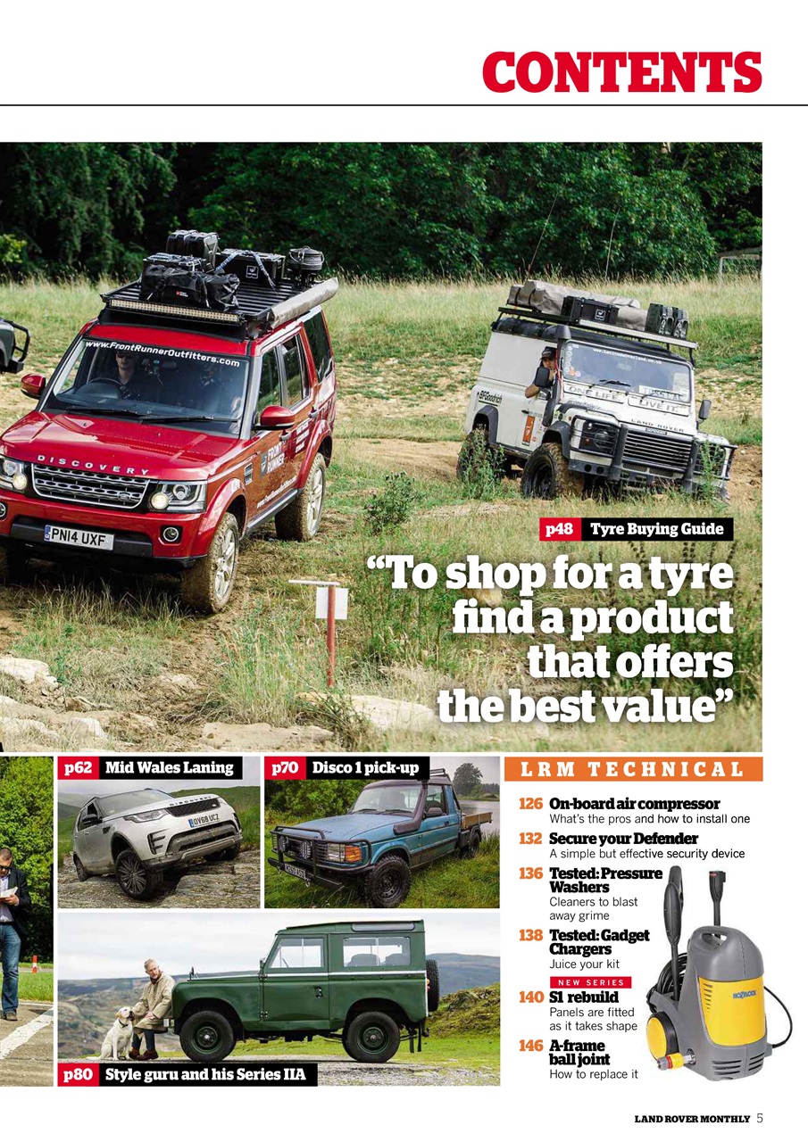 Land Rover Monthly Preview Pages