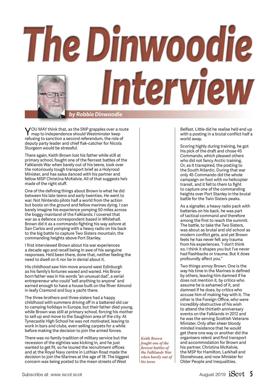 iScot Magazine Preview Pages