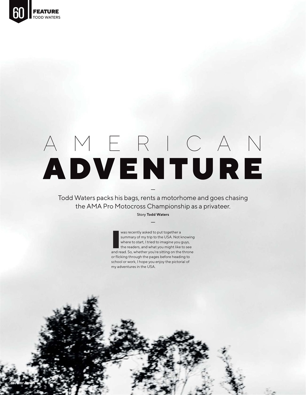 Dirt Action Preview Pages