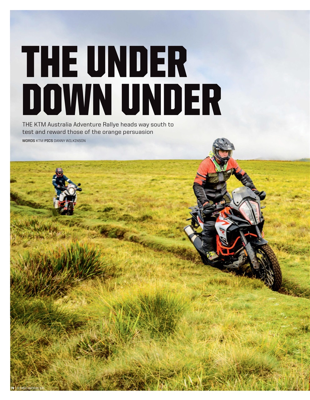 Australian Adventure Bike Preview Pages