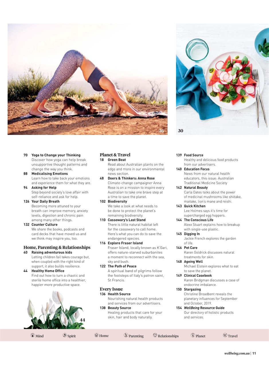 WellBeing Preview Pages