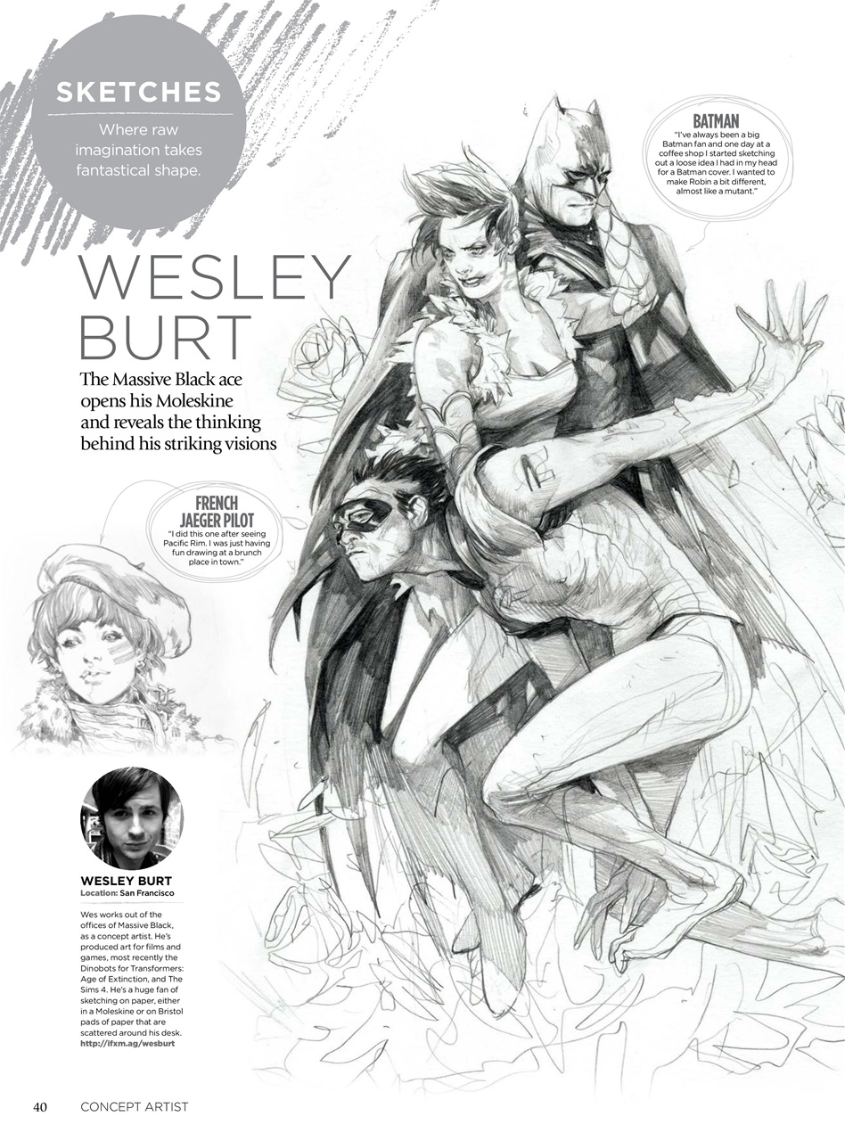 3D Artist Preview Pages