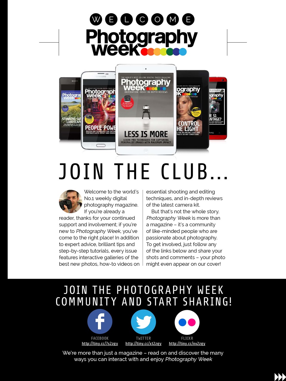 Photography Week Preview Pages