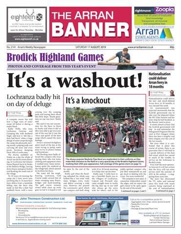 Arran Banner issue 17 August 2019