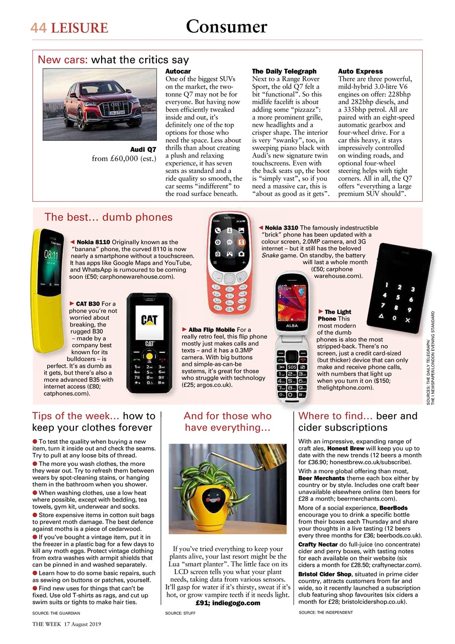 The Week Preview Pages