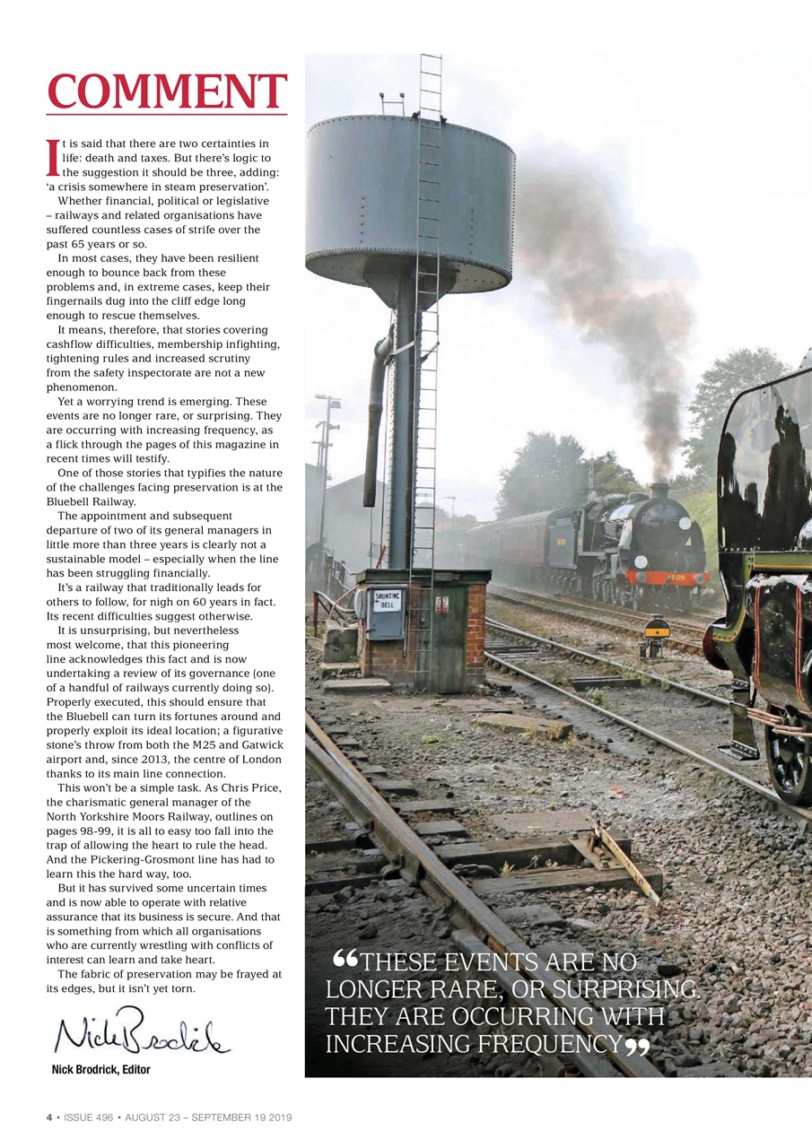 Steam Railway Preview Pages