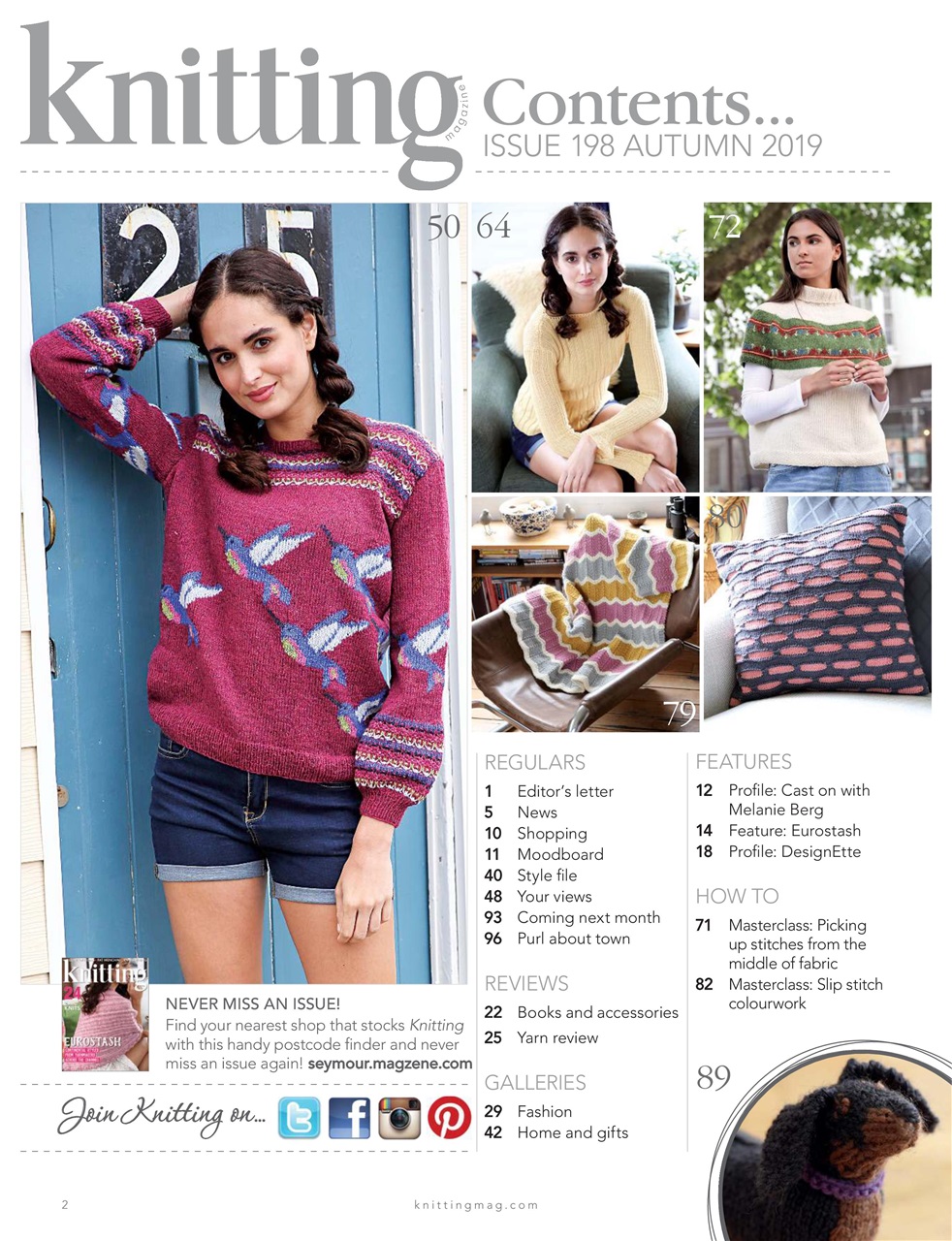 Knitting Preview Pages