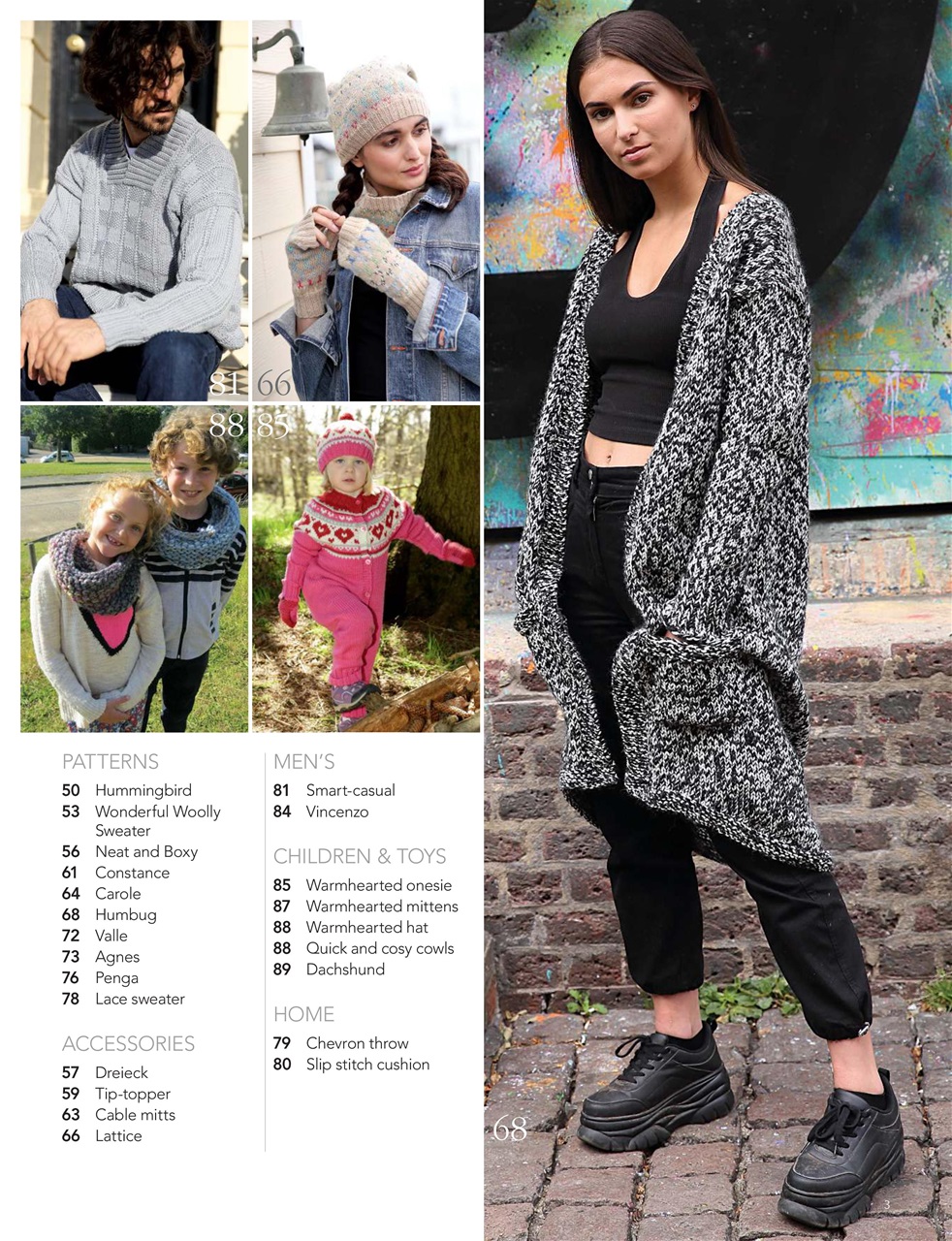 Knitting Preview Pages