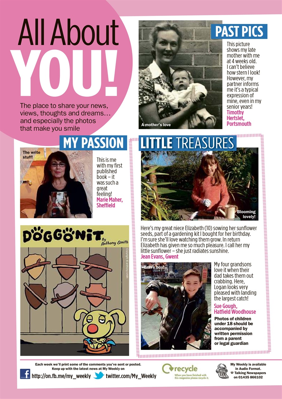 My Weekly Preview Pages