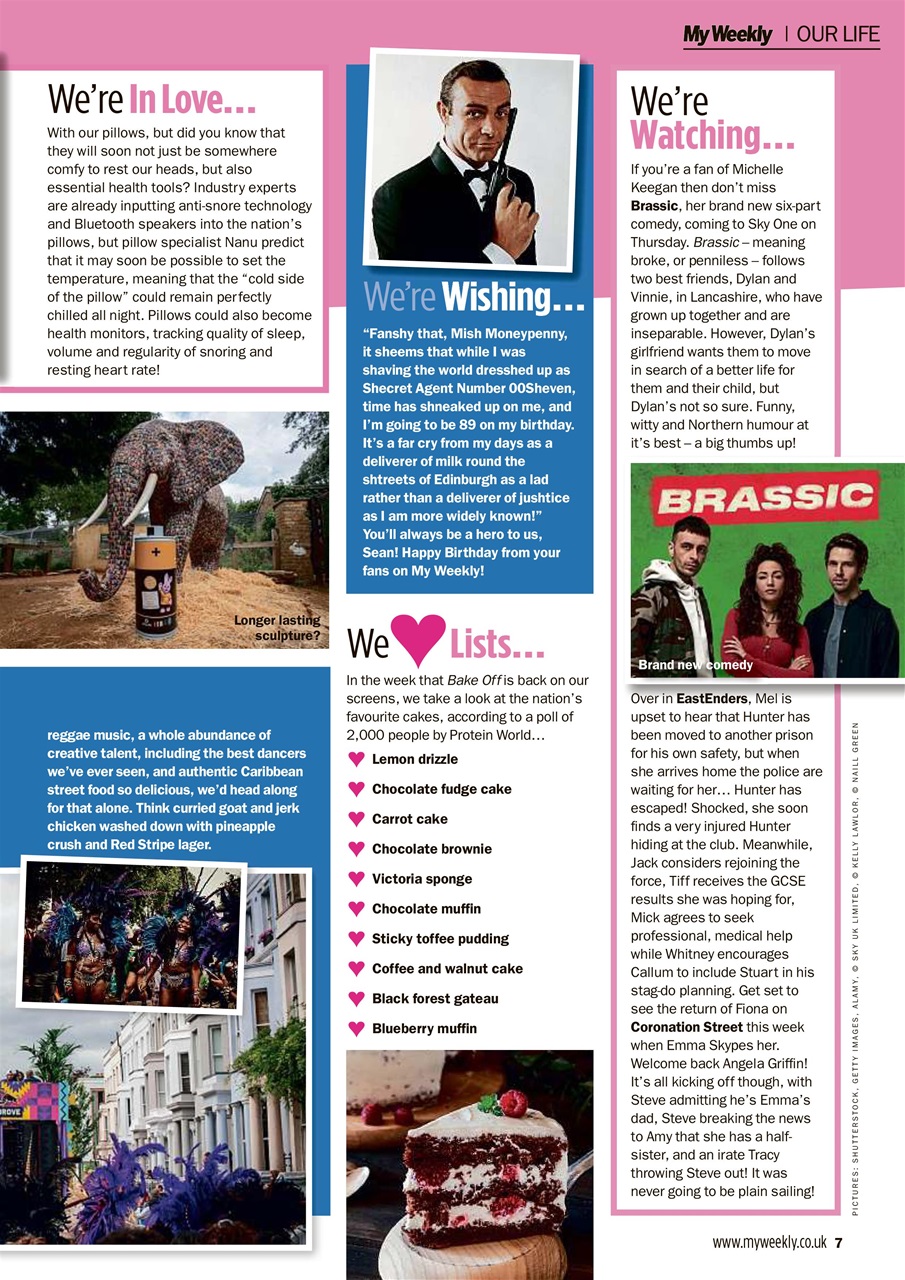 My Weekly Preview Pages