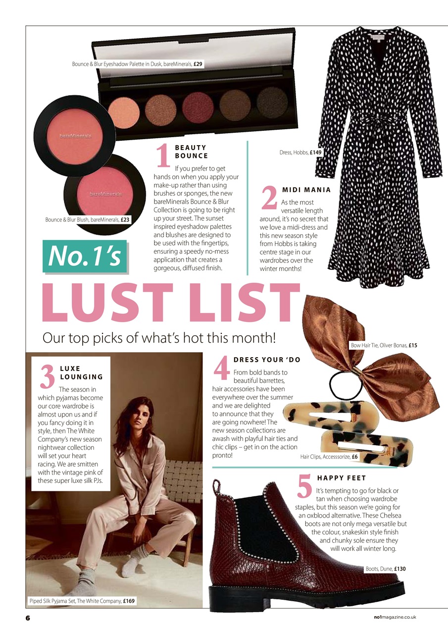 Number 1 Magazine Preview Pages