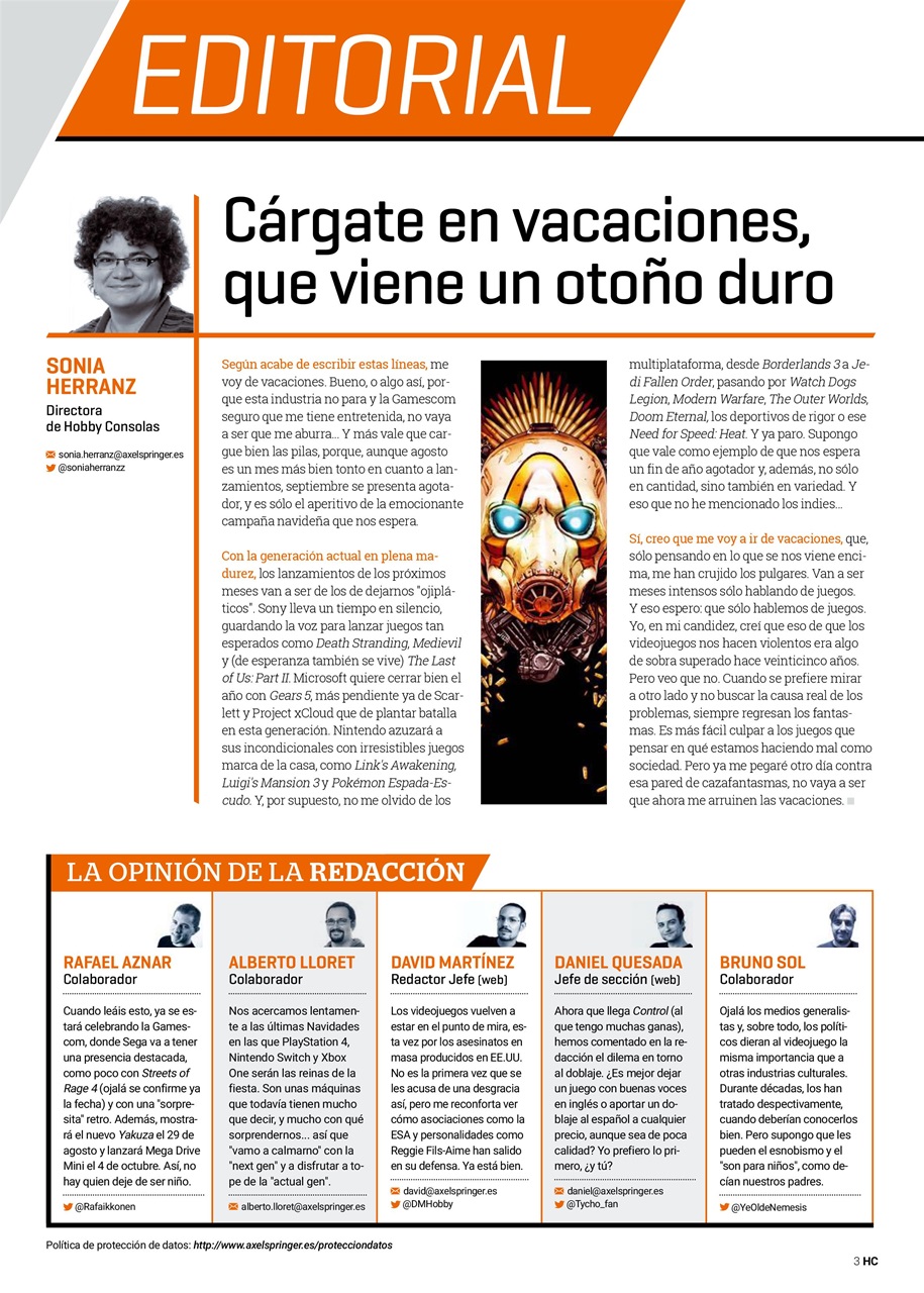 Hobby Consolas Preview Pages